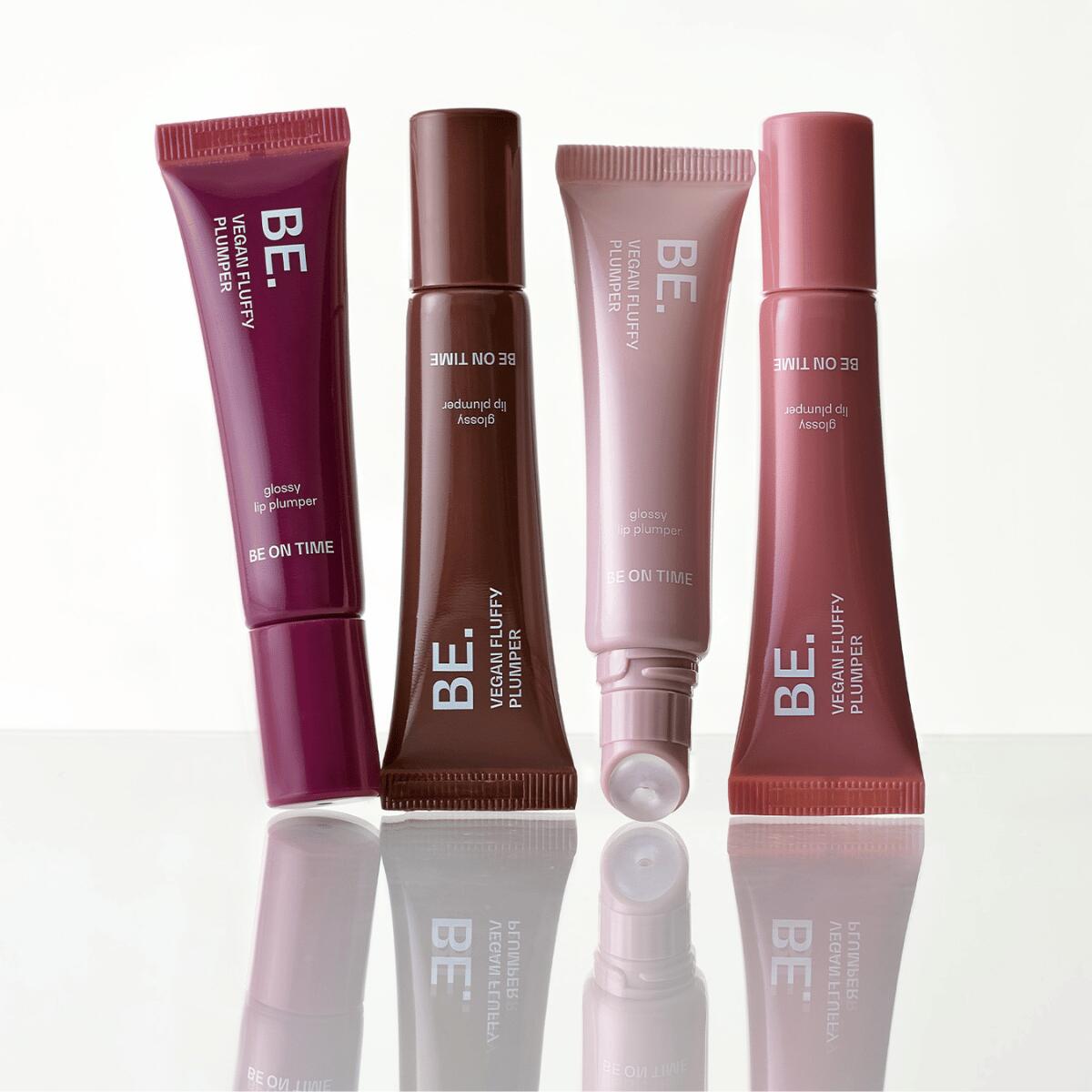 Minerva BE ON TIME リッププランパー リップ プランパー シアーロージー メロウピーチ ミルクグレープ ブリックモカ 女性 10g Vegan pluffy plumper 韓国コスメ コスメ