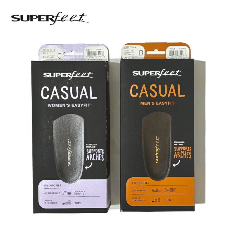 【新入荷】スーパーフィート SUPERfeet イージーフィット 86008 カジュアル インソール つかれ軽減 男女兼用 ユニセックス...