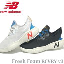 【新入荷】ニューバランス　ユニセックススニーカー リカバリー RCVRY RW3(ホワイト)・RK3(ブラック)