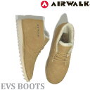 【新入荷】エアウォーク クラシック AIR WALK EVS BOOT シャークソール D-ブーツ ブラウン