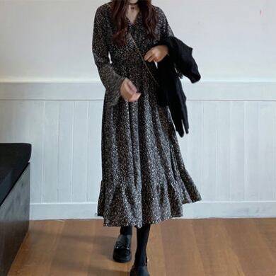 レディース ワンピース フレアワンピース ティアードワンピース セットアップ セーター ミモレ丈 長袖 ベルスリーブ Vネック ライン バックリボン 2点セット ラフ マタニティ オフィス OL 通勤 学生 通学 デート お出かけ 公園デビュー 女子会