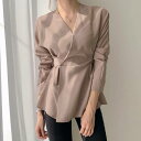 2color レディース トップス ブラウス とろみ デザイン フェミニン 春夏 春 夏 秋 ニュアンスカラー ゆったり 大人可愛い きれいめ エレガント 上品 クラシック レトロ ガーリー ボタニカル ボヘミアン 大人女子 通勤 通学 パーティー