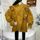 3color レディース トップス 長袖 ブラウス シャツ 襟 オーバーサイズ グリーン ベージュ ホワイト 春 夏 秋 ニュアンスカラー ゆったり 大人可愛い きれいめ エレガント 上品 クラシック レトロ ガーリー ボタニカル ボヘミアン 大人女子