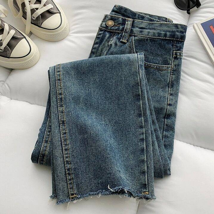 レディース ボトムス パンツ デニム ストレートパンツ ストレート ワイドパンツ ハイウエスト 切りっぱなし スタイルアップ 体系カバー シンプル 無地 こなれ感 大人カジュアル カジュアル おしゃれ オシャレ お洒落 春夏 春 夏 秋冬 秋 冬 ママ