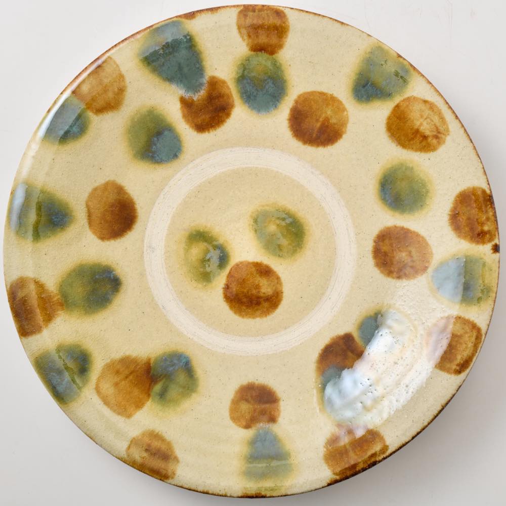 松田共司 やちむん 尺一寸皿