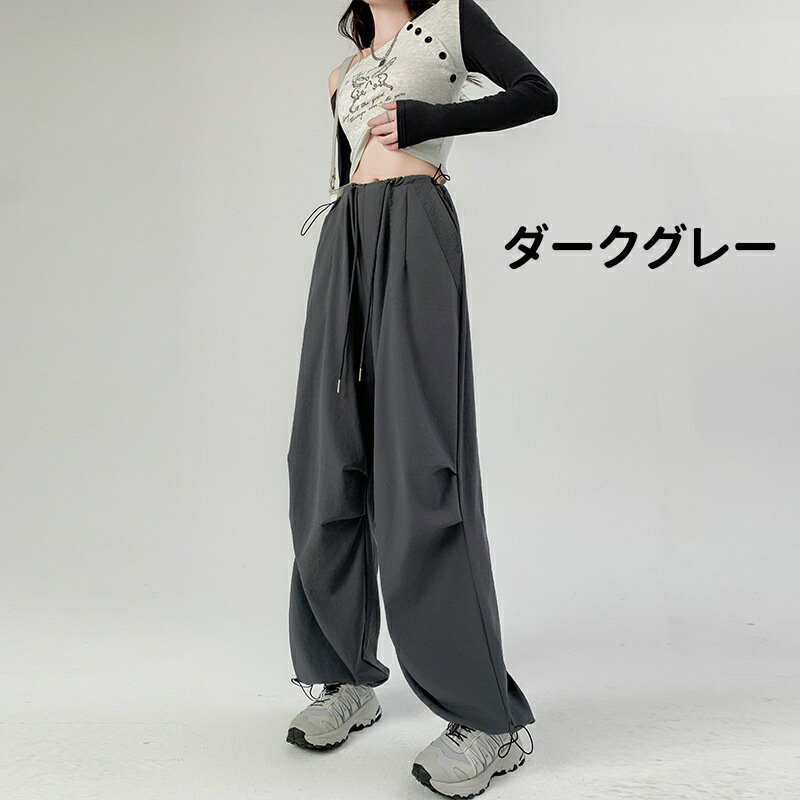 カーゴパンツ レディース 長ズボン ゆったり ...の紹介画像3