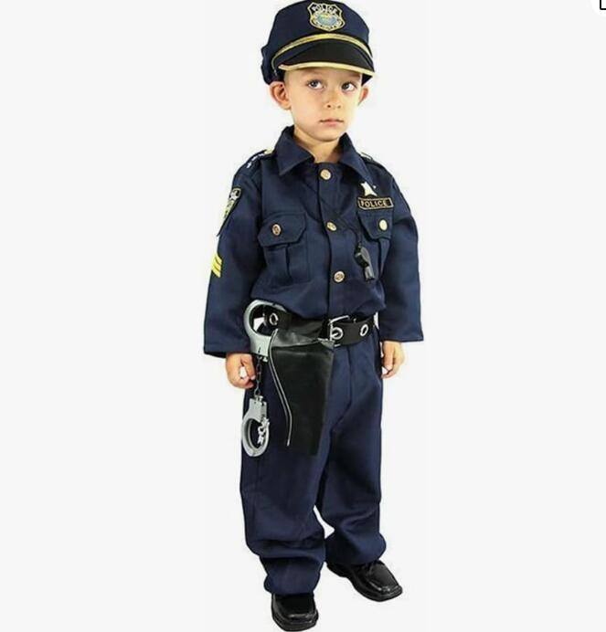 子供プレゼントハロウィン衣装 ポリス 警官 コスプレ 子供 キッズ ハロウィン 警察官 警察 3歳-12歳 Halloween 衣装 制服 ポリス お巡りさん ...