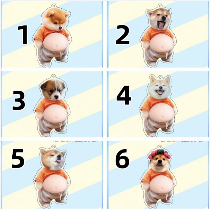 おなかアクリルストラップ柴犬お腹 シールマシュマロアクリルストラップお腹シールももちもち柴犬お腹ぷにぷにアクセサリー デブ 猫ぷにぷにお腹キーーホルダー 犬 3D柔らかいお腹 ぷくぷくシールもっちりシールかわいい ふわふわ もっちりスクイーズ ステッカー シール飾り mingming0626-10000995 Mingming百貨店 楽天市場店 パッケージ画像