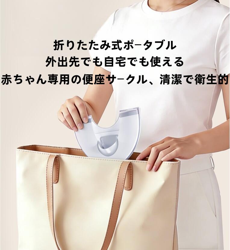Mingming百貨店 楽天市場店のトイレトレーニングシート折りたたみ 補助便座 シンプル 子ども用 洋式 幼児 子ども用トイレ キッズ トイレトレニング ベビー 赤ちゃん 出産祝い 誕生日 クリスマス インジェニュイティ｜アングル2