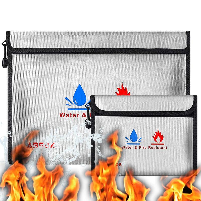 耐火バッグfire resistant bag 耐火ケース 耐火 袋 防火袋 耐火金庫 耐火袋 防火バッグ fire resistant bag防火ケース セーフティーバッグ 収納 防水 防災 防災用品 防災バック 火事対策 耐水 耐熱 非常用 持ち出し集金袋 貴重品ケース 貴重品入れ 書類ケース防火金庫 防火袋
