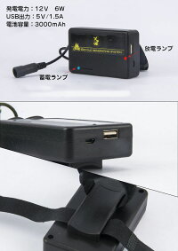 自転車発電機USBチャージャー摩擦発電防水電池内蔵安定出力