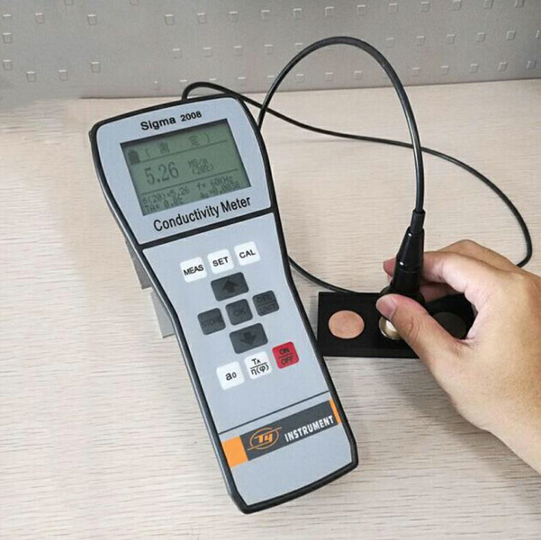 電導率計 Sigma 2008A1 デジタル　自動測定対応　リアルタイム　エディーカレント 電導率計