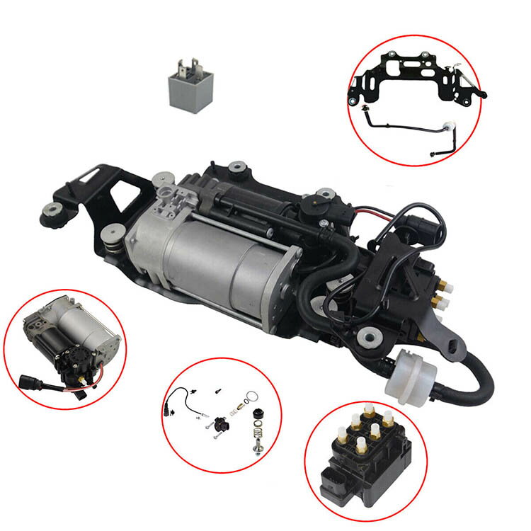 アウディ エアサスコンプレッサー エアポンプ ユニット A8 D4 （2010-2018） 4H 型 エアサスペンション..