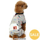 セール 犬 服 春 ロンパース リサとガスパール 【小型犬】パリ柄 | アウトレット sale 【返品交換不可】 秋冬 おしゃれ 室内 パジャマ ペットウェア ...