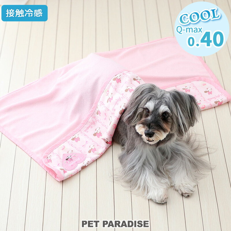 ペットパラダイス ディズニー 犬 ブランケット 夏用 クール ミニーマウス 小型犬 レース柄 | 接触冷感 ペット クールケット マット 猫 暑さ対策 毛布 ひざ掛け ひんやり 冷却 冷感 涼感 車