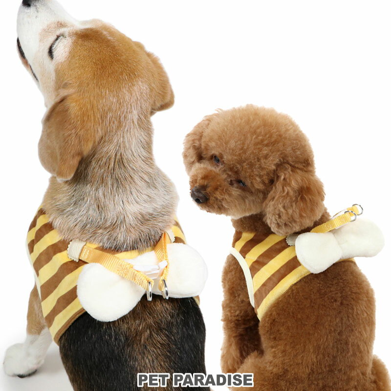犬 ハーネス はち ベストハーネス 超小型犬 小型犬 中型犬 大型犬 | 犬用ハーネスハチ 蜂 なりきり メッシュ おでかけ お出かけ お散歩 おしゃれ かわいい