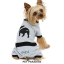 J.PRESS 犬 服 冬 バックブル ロンパース 小型犬 | ランキング1位入賞 秋冬 グレー 灰色 裏起毛 あったか お出かけ お散歩 おしゃれ かっこいい