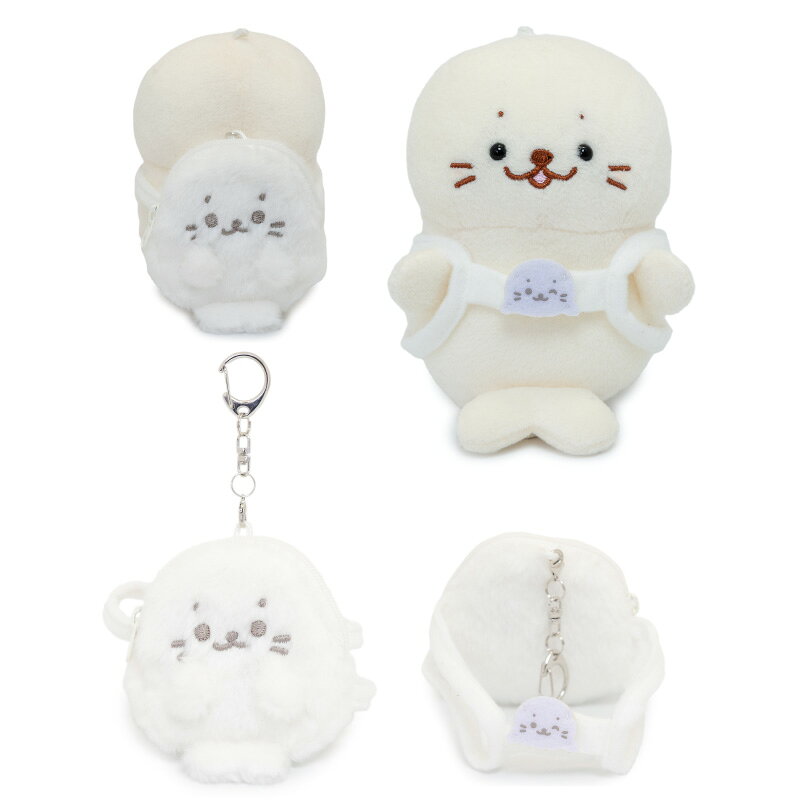 しろたん ついてきちゃうしろたん マスコット専用リュック ぬいぐるみ 着せ替え 【単品】 《しろたん/目玉焼きトースト /カニ/イカ/タコ》ついてきちゃうしろたん ぬいぐるみ服 きせかえ しろたん かわいい キャラクター リュック ぬいどり ぬい撮りの商品画像 3