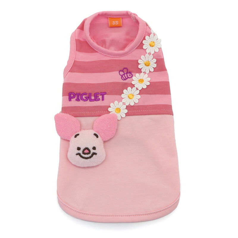ディズニー セール くまのプーさん 犬 服 春 夏 ピグレット マスコット付き お花 ストラップ タンクトップ 小型犬 | アウトレット sale 【返品交換不可】 おでかけ お出かけ お散歩 おさんぽ おしゃれ かわいい ペットウェア