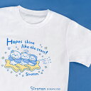 しろたん キャラクター Tシャツ 半袖 《ホープスターズ!》白色 S/M/L/XL レディース メンズ ユニセックス 男女兼用 カジュアル トップス あざらし ...