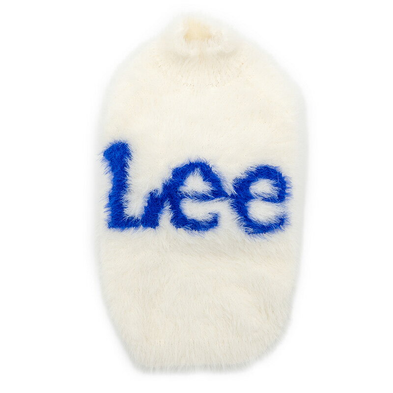 ☆【ペットパラダイス公式】 Lee 犬 服 冬 フェザー ニット ペットパラダイス公式 小型犬 | 保温 暖かい 防寒 防寒対策 ブランド カジュアル おしゃれ かわいい かっこいい ホワイト ブラック lee リー