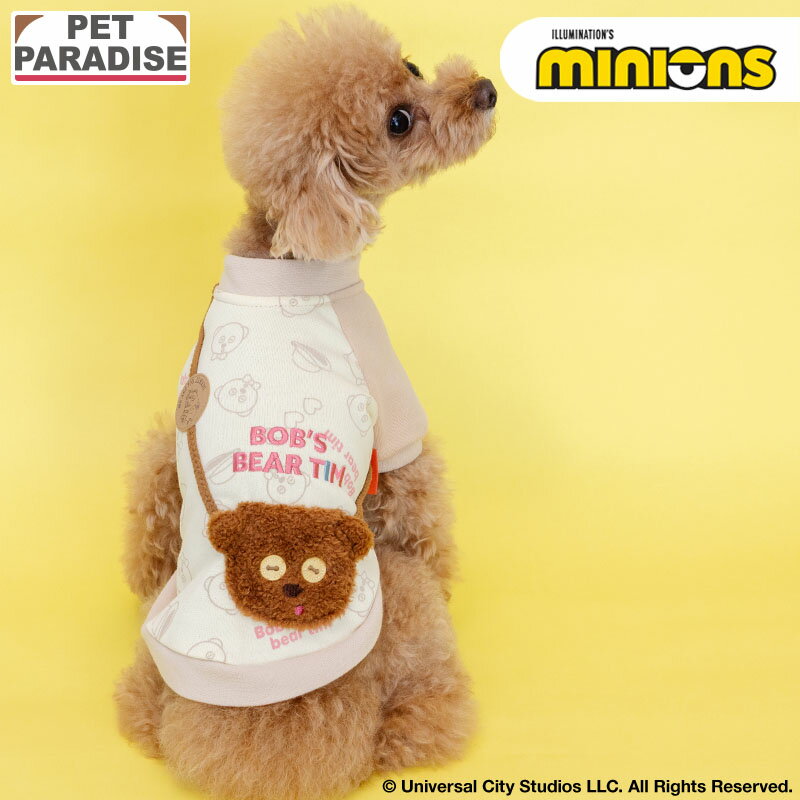 ミニオン ティム 犬 服 冬 ポケット トレーナー ポーチ付き 小型犬 | ブランド カジュアル おしゃれ か..