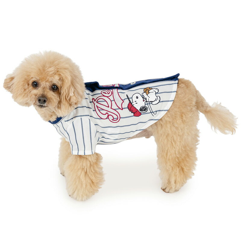 ペットパラダイス公式 スヌーピー 犬 服 夏 ベースボール Tシャツ 小型犬 中型犬 ...