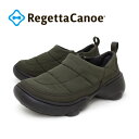 3日間限定！PT10倍キャンペーン開催中！RegettaCanoe -リゲッタカヌー-CJBO-004 ボーロ モックシューズ レディース キルティング 厚底 軽量 軽い 履きやすい 歩きやすい