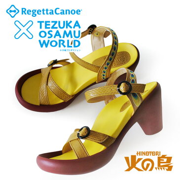 RegettaCanoe リゲッタカヌーx手塚コラボモデル！RCTZ-05 火の鳥 バナナヒールサンダル