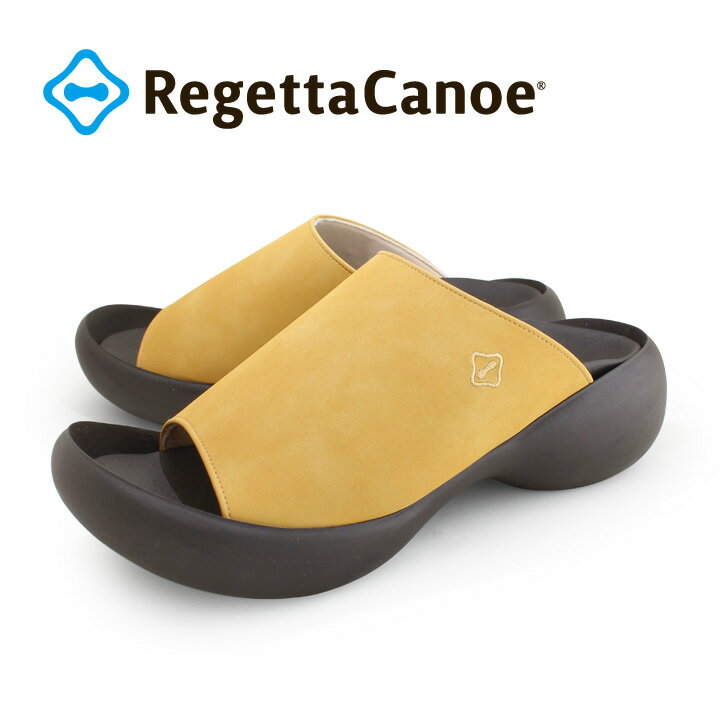 リゲッタカヌー サンダル レディース RegettaCanoe -リゲッタカヌー-CJEG-5253 エッグヒール カバーサンダル クッション素材 オシャレ 歩きやすい 履きやすい 痛くなりにくい