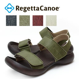 RegettaCanoe -リゲッタカヌー-CJFD-5332a メンズ フィールドソール バックベルト ベルクロサンダル 履きやすい 歩きやすい 父の日