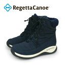 マラソン期間中全品P10倍!RegettaCanoe -リゲッタカヌー-CCME-004 メモリ レースアップキルティングブーツ 防寒 ショートブーツ ダウンブーツ もこもこ レディース 歩きやすい 履きやすい ツートンカラー