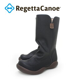 RegettaCanoe -リゲッタカヌー-CJOS-6423 ロングブーツ サイドジッパー付き カジュアル ルーズ ゆったり 履きやすい 歩きやすい