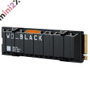 Western Digital ウエスタンデジタル WD BLACK M.2 SSD 内蔵 ヒートシンク搭載 2TB PS5動作確認済 NVMe PCIe Ge...