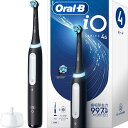 ブラウン Braun 電動歯ブラシ オーラルB iO4S iOG41B60BK マットブラック 黒 電動 歯ブラシ 歯磨き 歯 清潔 初めて 初心者 優しい 柔...