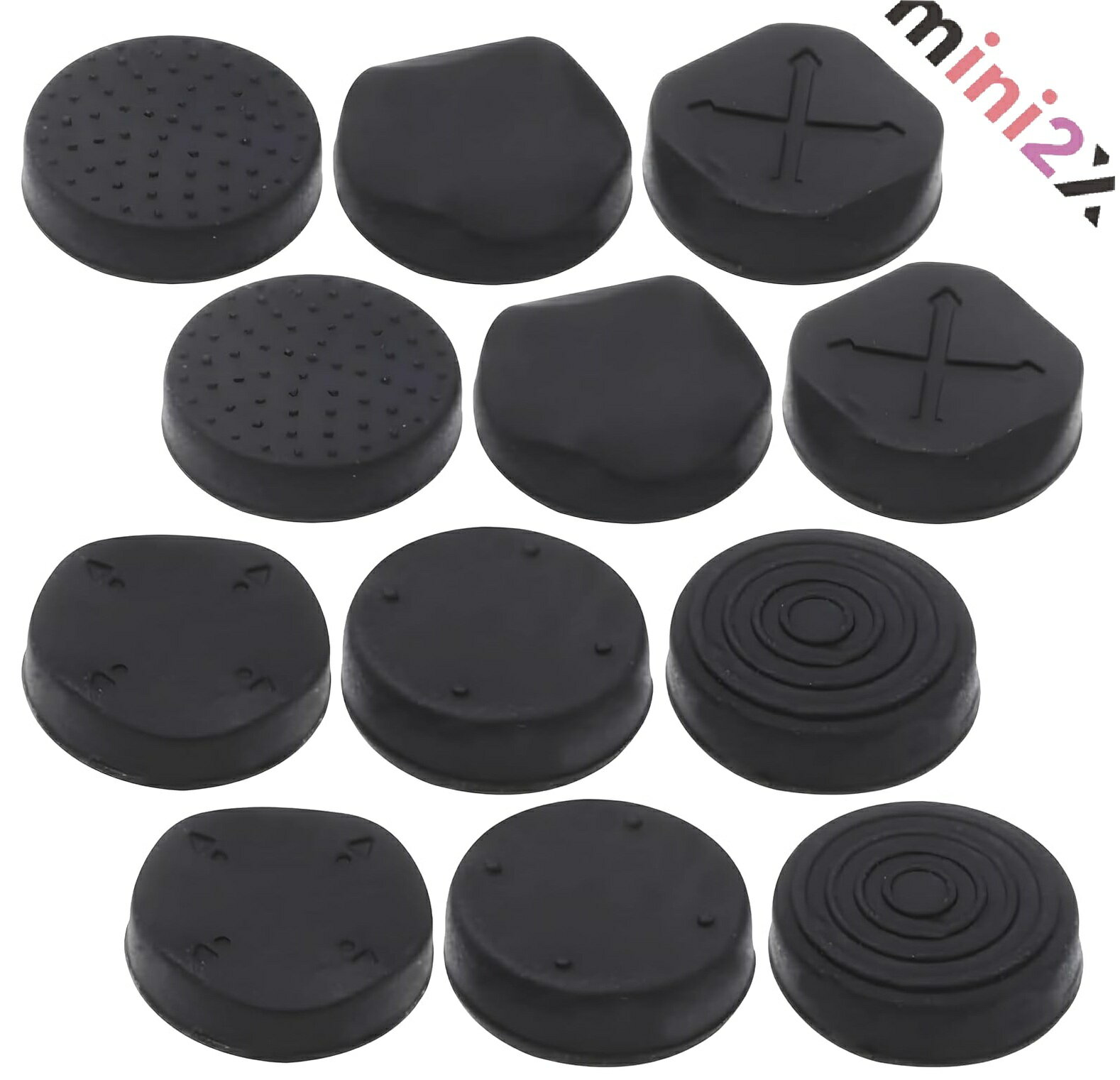 PSVita PSV 1000 2000 アナログ キャップ 12個 セット サムスティック 互換  ...