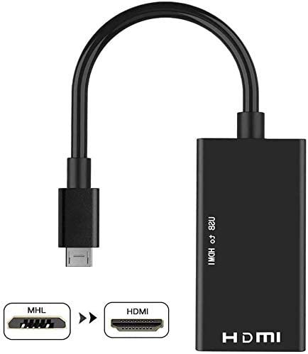 MHL HDMI 変換 アダプタ Micro USB to HDMI 変換 ケーブル テレビ モニター 映像伝送 テレビ 出力 youtube アンドロイド android スマホ スマートフォン スマートホン　高解像度映像出力 MHL対応のスマートフォン（ エクスぺリア Xperia ファーウェイ TORQUE )