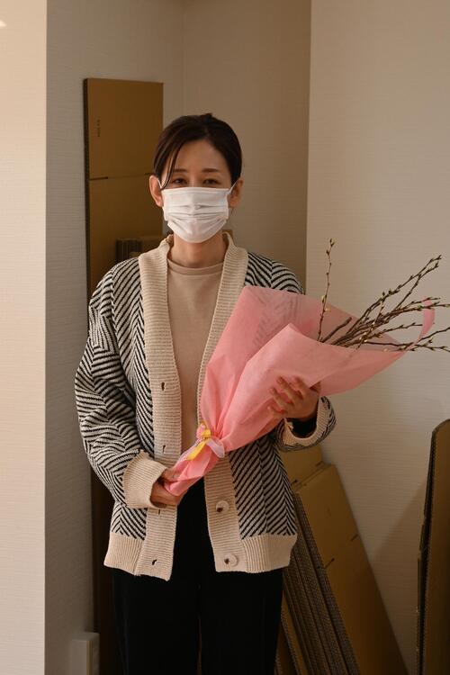 発送は12月22日より1月に桜のお花見お祝い2026年プレゼントに冬に咲く啓翁桜の花束年末年始の贈り物に春を感じる冬に咲く奈良吉野の桜花束切り花年始の贈答用にお勧め【桜】：『啓翁桜（けいおうさくら）』桜