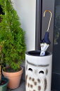 傘立て ふくろうの傘立て和風 傘たて信楽焼き 陶器 可愛いフクロウ玄関にどうぞ。贈り物やプレゼントにも。