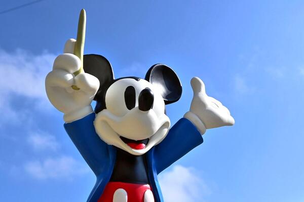 ミッキーマウス　ガーデンスタチュー音楽隊　指揮者　ミッキー置物　可愛い置物ディズニー　Micky　MinnieDisney-Garden Collectionのサムネイル