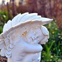 プリティエンジェル　天使　4つセット天使の置物　美しい置物　ゴージャスHAPPY　幸せ　幸福お庭や玄関に飾ると目を惹きます。プレゼントにもどうぞ。 2