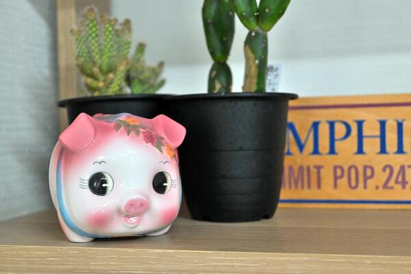 Ԃ̒@ag@KATO@KOGEI@H|PIGGY@BANK@sM[oNHand Crafted@TCY