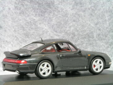 ミニチャンプス 1/43 ポルシェ 911（ 993 ）ターボ / 1995 ブラック メタリック