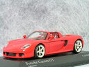 ミニチャンプス ミニカー 1/43ポルシェ カレラ GT / インディス レッドPORSCHE MINICHAPMS