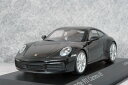 ミニチャンプス ミニカー 1/43 スケールポルシェ 911 ( 992 ) カレラ 4S2019年 ブラック メタリックMINICHAMPS PORSCHE