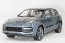 ミニチャンプス 1/18 スケール ミニカーポルシェ カイエン ターボ S2017年 ブルー メタリックPorsche CAYENNE MINICHAMPS