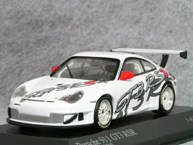ミニチャンプス ミニカー 1/43 スケールポルシェ 911 ( 996 ) GT3 RSR 2003年 プレゼンティーション カー