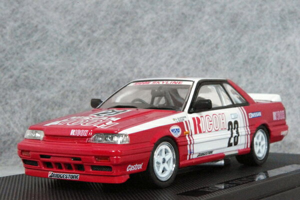 エブロ ミニカー 1/43 スケール ミニカーニッサン スカイライン GTS-R HR31 グループ A リコー スカイラインEBBRO SKYLINE GTS-R