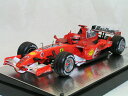 ホット ホィール ミニカー 1/18 スケールフェラーリ 248 F1ミハイル・シューマッハポールポジション 66回記念モデルフィニッシュライン バージョン