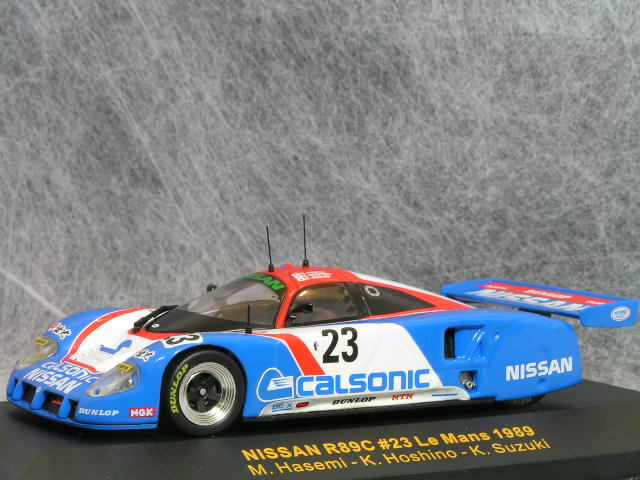 ixo モデルス ミニカー 1/43 スケールニッサン R89C1989年ルマン24時間 星野 / 長谷見 / 鈴木